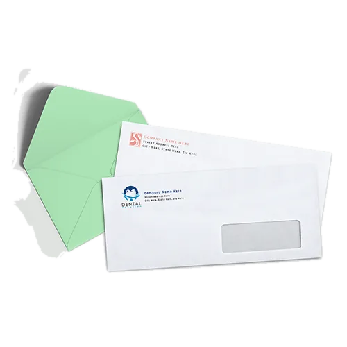 Envelopes printed by the North San Antonio shop