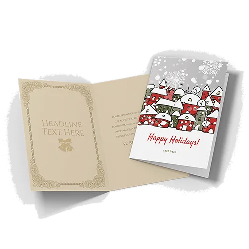 Holiday Cards printed by the North San Antonio shop