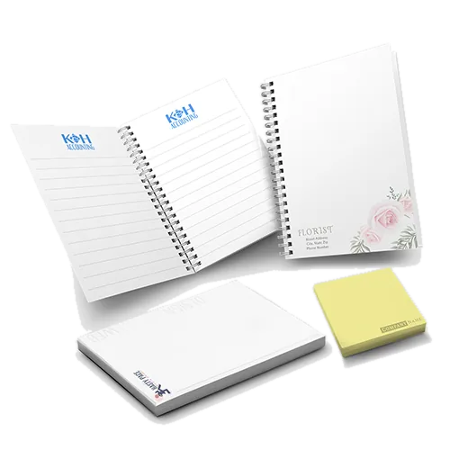 Notepads printed by the North San Antonio shop