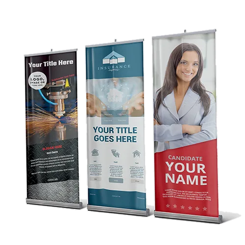 Pull-Up Banners printed by the North San Antonio shop
